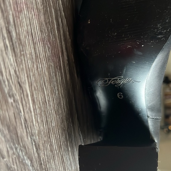 Fergie Black Boots - Picture 3 of 6